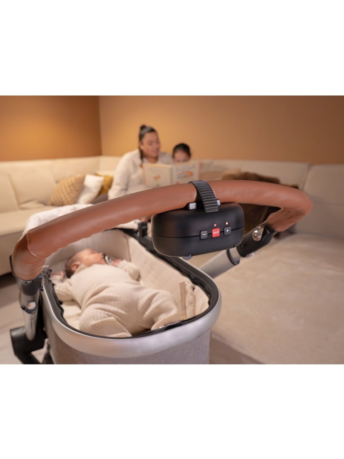ZAZU automatic baby rocker, Baby rocker Robby 2