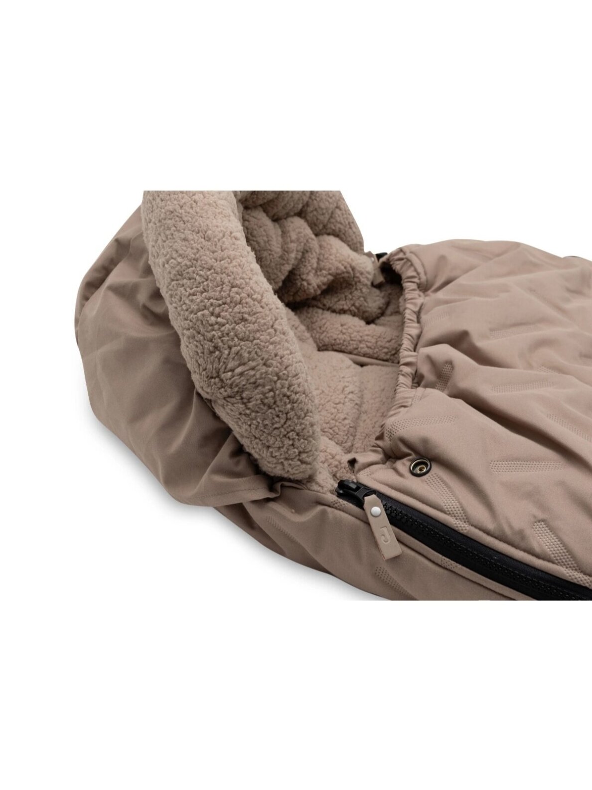 Winter Footmuff for Buggy and Stroller, Jollein, (Embossed Milky Coffee) 2 Winter Footmuff for Buggy and Stroller, Jollein, (Embossed Milky Coffee) 2