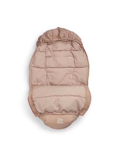 Winter sleeping bag - envelope, Elodie (Blushing pink) 2
