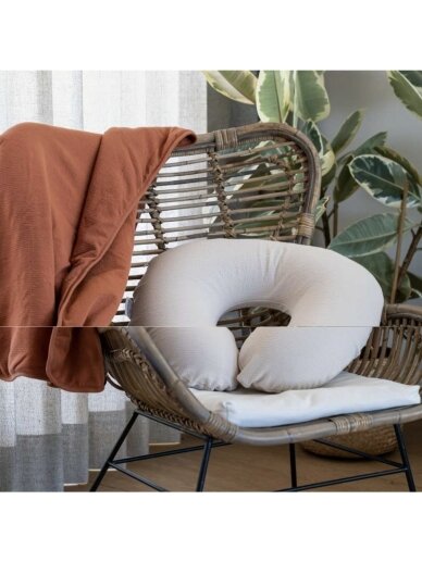 Softy nursing pillow, doomoo (Tetra Jersey Sand) 3